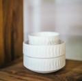 Miski porcelanowe Leggero białe, 4 szt - Pomax