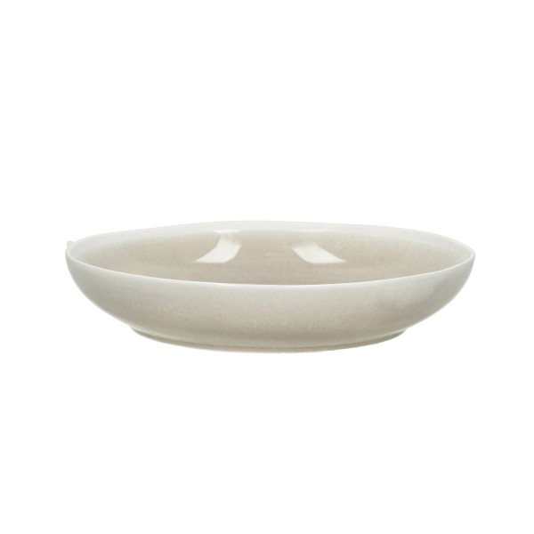 Talerze głębokie z porcelany Biscotti greige, 4 szt - Pomax