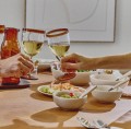 Małe miseczki z porcelany Biscotti greige, 4 szt - Pomax
