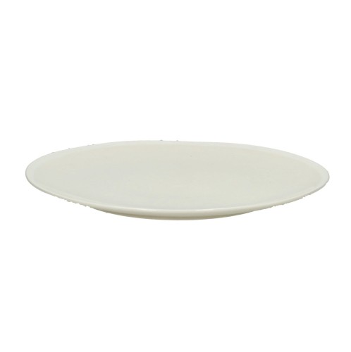 Talerze obiadowe z porcelany Biscotti ecru, 4 szt - Pomax