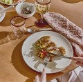 Talerze obiadowe z porcelany Biscotti ecru, 4 szt - Pomax