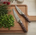 Nóż do obierania Nordic Kitchen, japońska stal damasceńska i pakkawood - Eva Solo