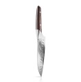 Nóż santoku Nordic Kitchen, japońska stal damasceńska i pakkawood - Eva Solo
