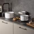 Garnek nieprzywierający z powłoką ceramiczną Eva Trio White Line 7.0L - Eva Solo