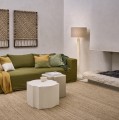 Designerski stolik kawowy Renesans, beżowy - Pomax