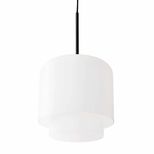 Szklana lampa wisząca Megumi Ø28, opal czarny - PLEASE WAIT to be SEATE