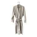 Szlafrok lniany Laval L/XL, naturalny - Tell Me More