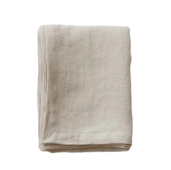 Linen tablecloth 150x200 black - Bazar Bizar
