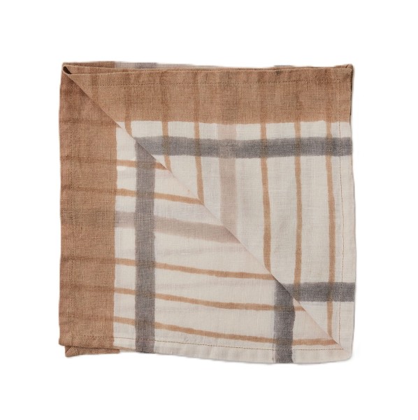 Linen voile curtain 135x250 Sirocco White, 1 pcs - Himla