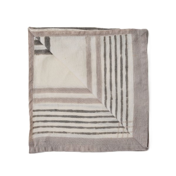 Linen voile curtain 270x250 Sirocco White, 1 pcs - Himla