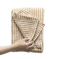 Lniany obrus w paski Leon 145x330, Spice - Tell Me More