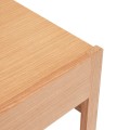 Kwadratowy stolik do salonu Forma Natural - Hubsch