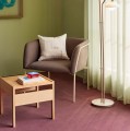 Kwadratowy stolik do salonu Forma Natural - Hubsch