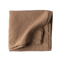 Obrus z miękkiego lnu stone washed 145x270, Hazelnut - Tell Me More