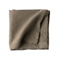 Obrus z miękkiego lnu stone washed 145x270, Olive - Tell Me More
