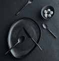 Ceramiczne talerze obiadowe Mame Coffee, 6 szt - Muubs
