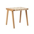 Drewniany stołek z plecionym siedziskiem Seat - Andersen Furniture
