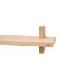 Półka drewniana Treat Single 50x12x11, Oak - Andersen Furniture