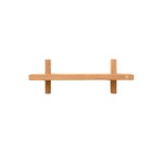 Półka drewniana Treat Single 34x12x11, Oiled Oak - Andersen Furniture