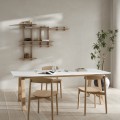 Półka drewniana Treat Double 34x12x34, Oak - Andersen Furniture
