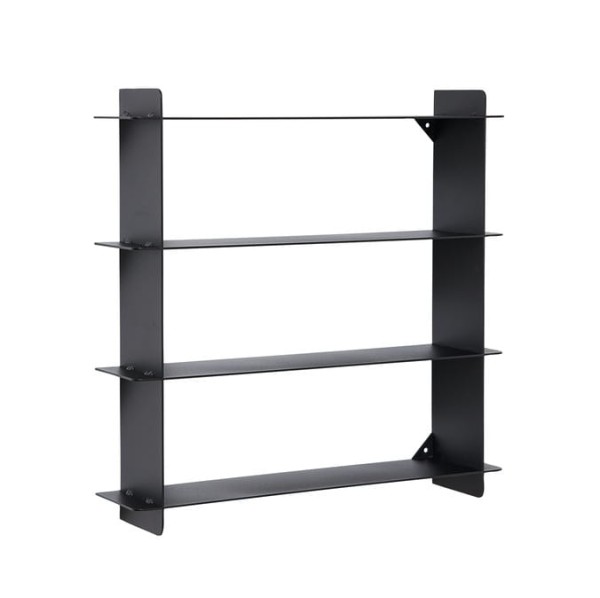 Półka ze stali Division 45x45x10, czarny mat - Andersen Furniture