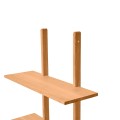 Duża półka ścienna dębowa Essence 70x25x140, Oiled Nature Oak - Andersen Furniture