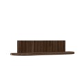 Wąska półka drewniana designerska Pillar 60x15x12, Smoked - Andersen Furniture