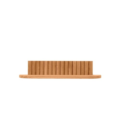 Wąska półka drewniana designerska Pillar 60x15x12, Oiled Oak - Andersen Furniture