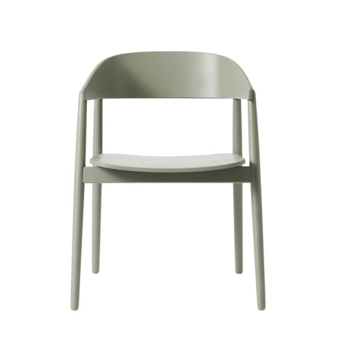 Krzesło drewniane AC2, drewno bukowe, zielone - Andersen Furniture