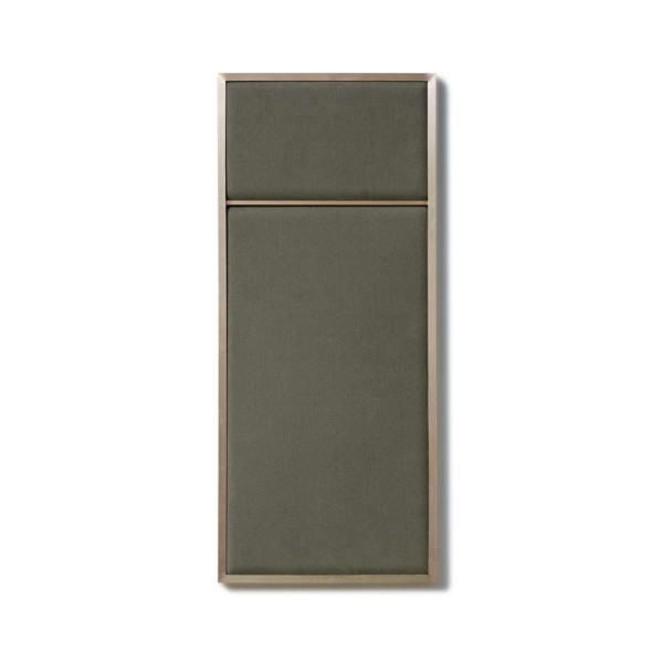 Tablica na notatki Nouveau Pin 27x62, Brass Oyster grey - PLEASE WAIT to be SEATED
