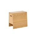 Stołek ze schowkiem dębowy Plinth - Andersen Furniture