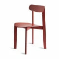 Nowoczesne krzesło drewniane Bondi jesionowe, Basque Red - PLEASE WAIT to be SEATED