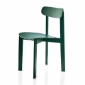 Nowoczesne krzesło drewniane Bondi jesionowe, zielone - PLEASE WAIT to be SEATED