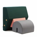 Designerski fotel do salonu Keystone No1 - PLEASE WAIT to be SEATED