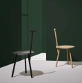 Minimalistyczne krzesło drewniane Spade, naturalne - PLEASE WAIT to be SEATED