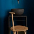 Minimalistyczne krzesło drewniane Spade, naturalne - PLEASE WAIT to be SEATED