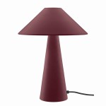 Lampa stołowa Cannes, burgundowa - Globen Lighting