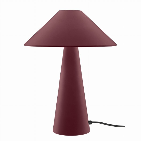 Lampa stołowa Cannes, burgundowa - Globen Lighting