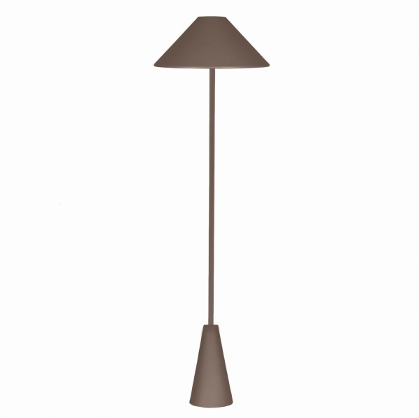 Lampa podłogowa Cannes, brązowa Mocha - Globen Lighting
