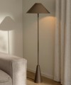 Lampa podłogowa Cannes, brązowa Mocha - Globen Lighting