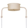 Designerska lampa wisząca Curve 5, beżowa - Globen Lighting