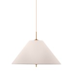 Elegancka lampa wisząca Iris 50, kremowa - Globen Lighting