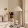 Elegancka lampa wisząca Iris 50, kremowa - Globen Lighting