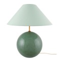 Lampa stołowa kula ze stożkowym kloszem Iris 45, zielona - Globen Lighting