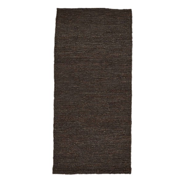 Dywanik z konopi Sumak 80x150, brązowy - Tell Me More