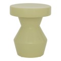Stolik ceramiczny Sculptural, jasnozielony - UNC