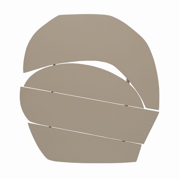 Designerska dekoracja na ścianę Wood Block, natural Fog - UNC