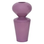Ceramiczny wazon na kwiaty Freja, fioletowy - UNC
