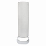 Ceramiczna lampa podłogowa Barletta, biała - UNC