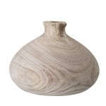 Drewniany wazon z drewna paulownia Deco - Bloomingville